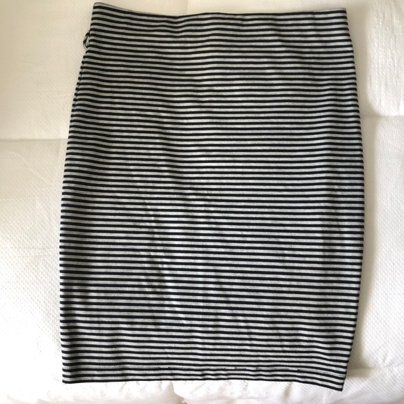 Striped Pencil Skirt - Picture 1 of 3